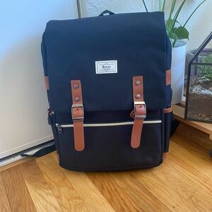 Black backpack